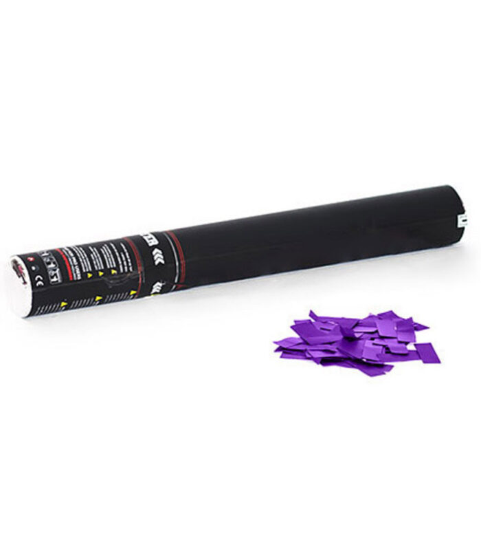 TCM FX - Kézi működtetésű Konfetti Ágyú 50cm - Lila